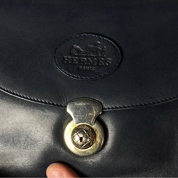 Vintage Hermes purse 👜 leather, good condition - Picture 6 of 8